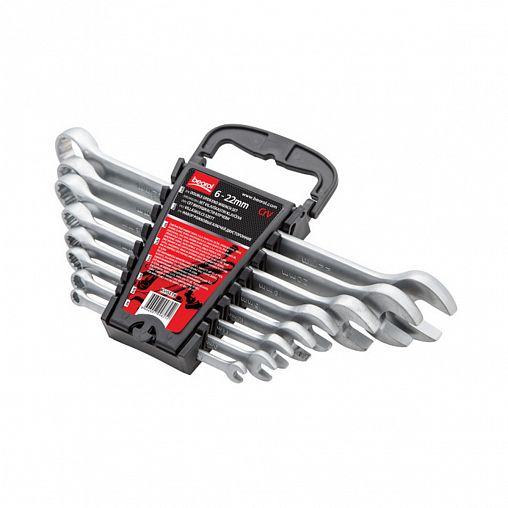 Ключи комбинированные Beorol, 6 - 22 мм, набор 8 шт фото