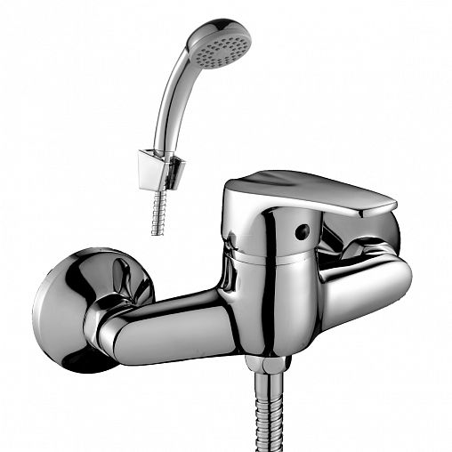 Смеситель для душа Rossinka D40-41, однорычажный, хром фото