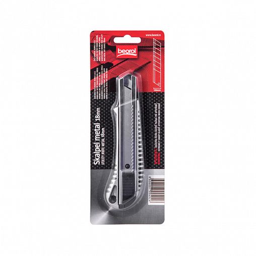 Нож пистолетный упрочненный Beorol, 18 мм фото