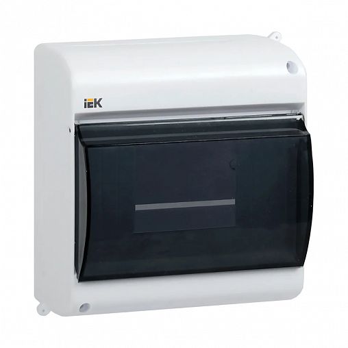 Бокс КМПн 2/6 IEK Krepta 3, для наружной установки, IP30, белый фото