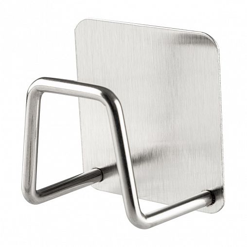 Держатель для губки Рыжий кот, самоклеящийся, нержавеющая сталь, 5 x 5 x 4,5 см фото