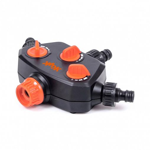 Распределитель для шлангов Жук, трехканальный фото