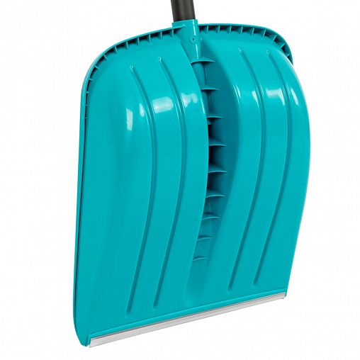 Лопата для уборки снега Palisad Luxe, с алюминиевым черенком, 365 x 450 мм фото