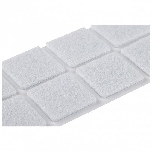 Протекторы для мебели самоклеящиеся Рыжий кот, 45 шт, белые фото