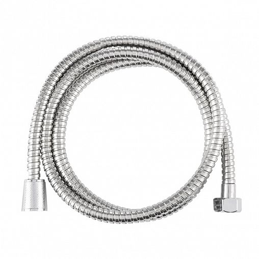 Шланг для душа Рыжий кот, нержавеющая сталь, 1/2" x 1/2", 1,5 м, серебро фото