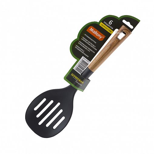 Шумовка Mallony Foresta, нейлоновая, 34 см фото