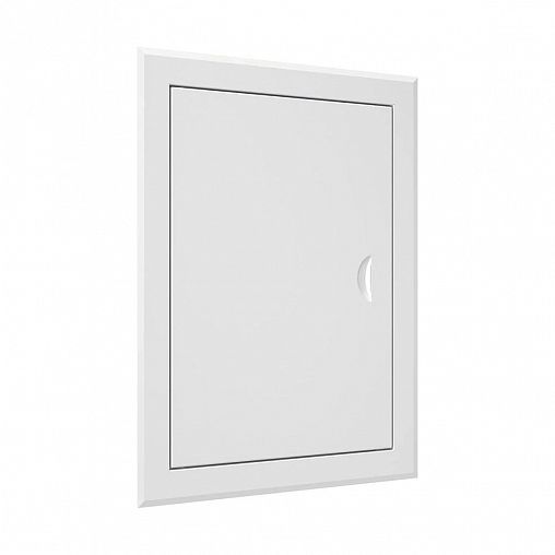 Люк-дверца ревизионная Evecs ЛТ2535Мп, стальная на магните, с фланцем 250 x 350 мм, 310 x 410 мм фото