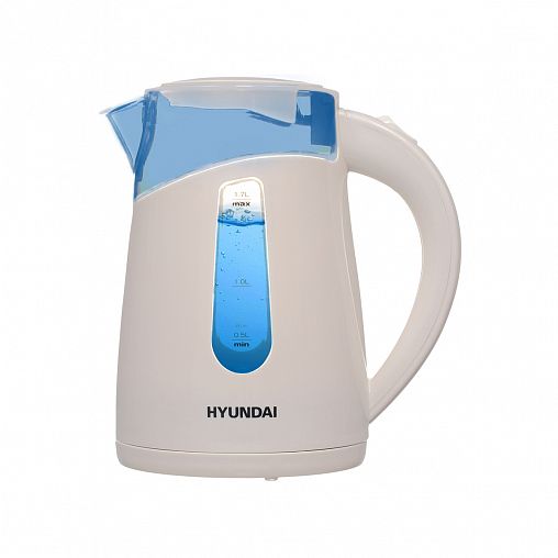 Чайник электрический Hyundai HYK-P2030, 1,7 л, пластик кремовый цена ...
