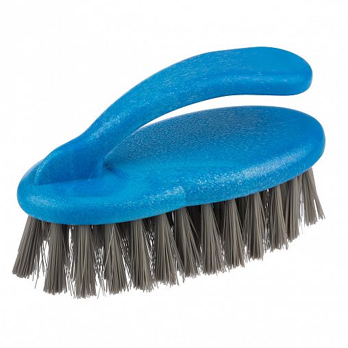 Щетка для уборки универсальная Рыжий кот Овальная с ручкой, 14 x 6 x 8 см фото