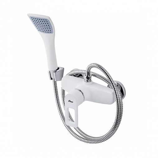 Смеситель для душа Fauzt FZS-W17, однорычажный, белый фото