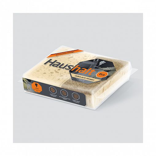 Губки для посуды Leonord Sisal, 10 x 7 x 3,6 см, 2 шт фото