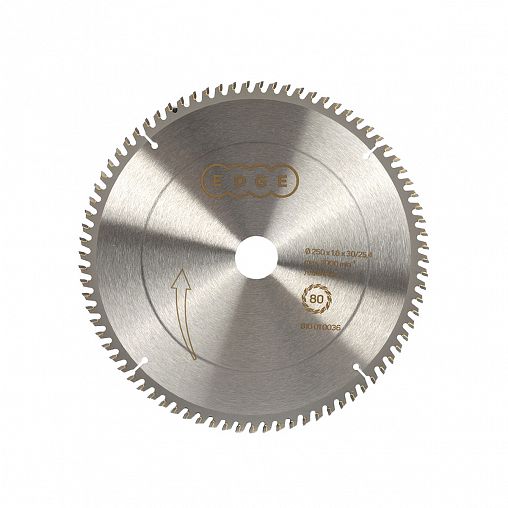 Диск пильный по ламинату Edge By Patriot, 80 T, 250 x 30/25,4 мм фото