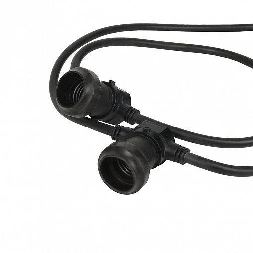 Электрогирлянда Vegas Винтаж, без ламп, Е27, 5 патронов, 2,5 м фото