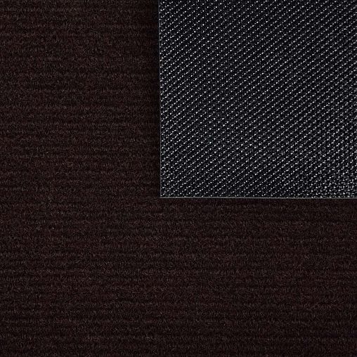 Коврик придверный Vortex Trip, влаговпитывающий, ребристый, 60 x 90 см, коричневый фото