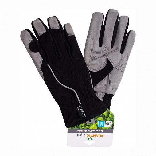 Перчатки рабочие Plantic by Fiskars Light, размер 8 фото