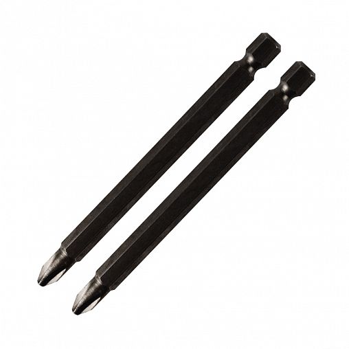 Биты Кедр PH2, 90 мм, 2 шт фото Биты Кедр PH2, 90 мм, 2 шт фото