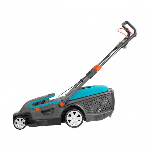 Газонокосилка электрическая Gardena PowerMax 1600/37, 1600 Вт, 45 л фото