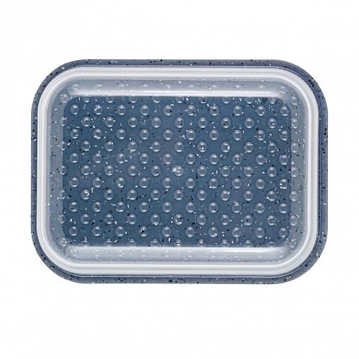 Масленка Plast Team Stone, 14,5 x 11 x 5,5 см, темный камень фото