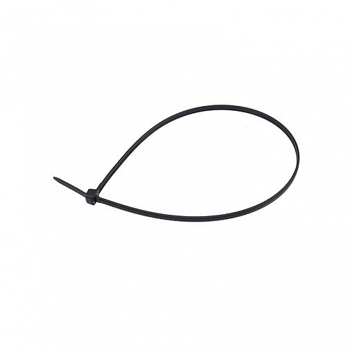 Хомут-стяжка с тройным замком Rexant, нейлон, 3,6 x 300 мм, 100 шт, черный фото