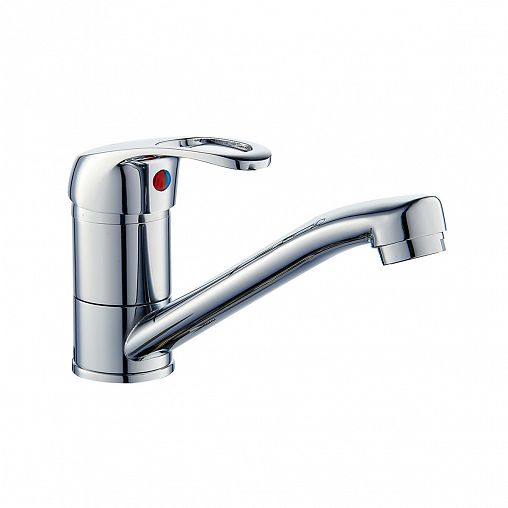 Смеситель для кухни Roegen RB001B, хром фото