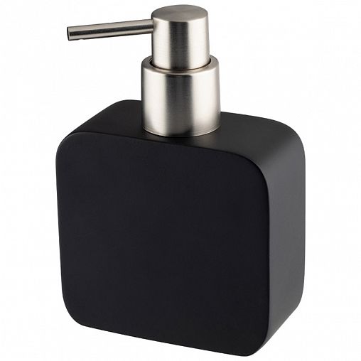 Дозатор для жидкого мыла Leonord Sydney, полирезин, черный фото
