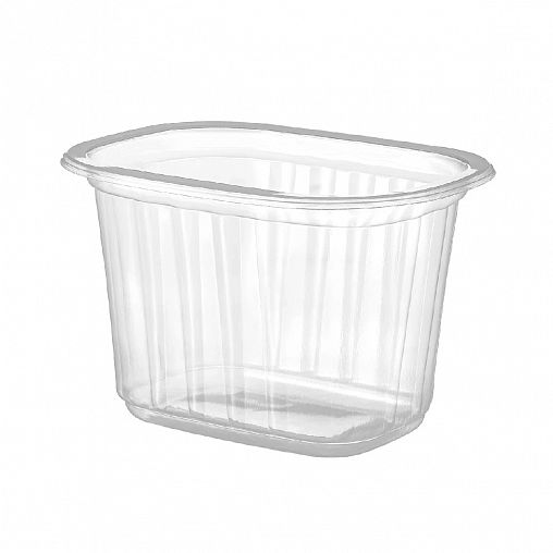 Контейнер одноразовый Стандарт Пластик, 10,8 x 8,2 x 7 см, 0,25 л, 50 шт фото