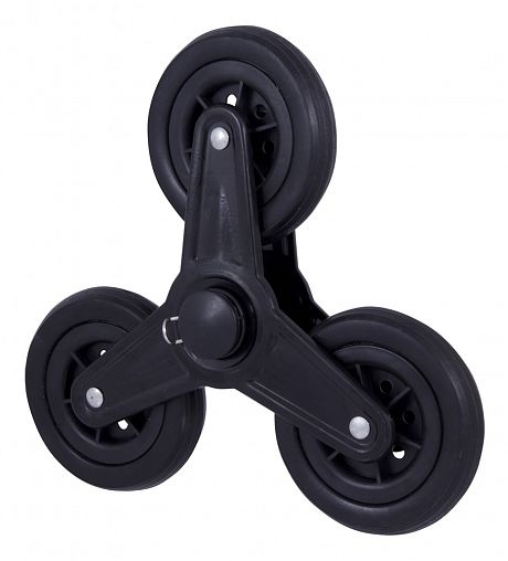 Колесо комбинированное пластиковое Рыжий кот, 88 мм, набор 3 шт фото