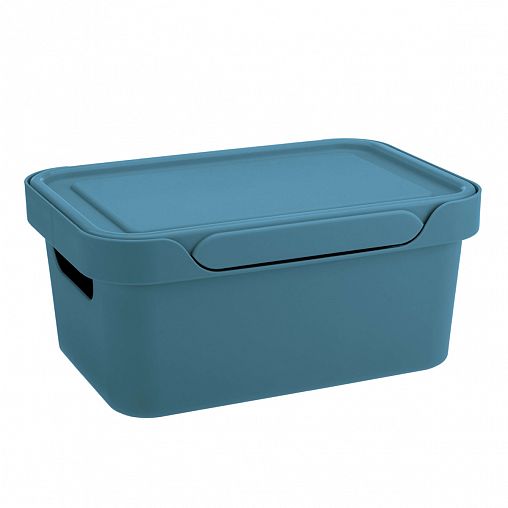 Ящик универсальный с крышкой Econova Luxe, 270 x 190 x 120 мм, 4,6 л фото