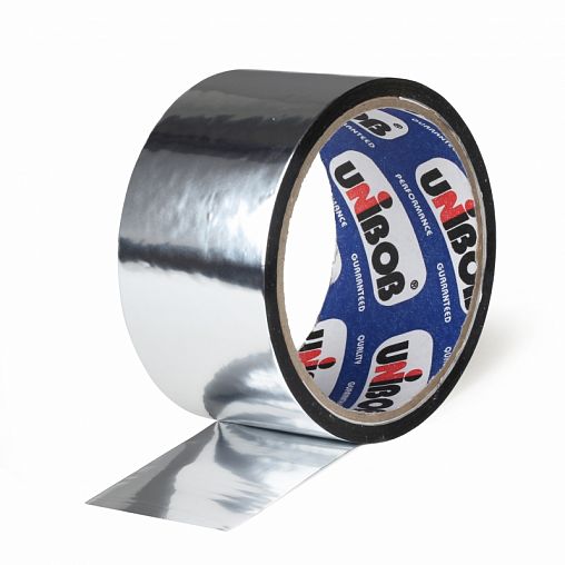 Металлизированная клейкая лента Unibob, 48 мм x 25 м фото