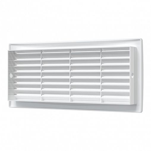 Переточная вентиляционная решетка Era 3013,5ДП, пластик, с фланцем 275 x 105 мм, 300 x 135 мм фото