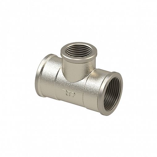 Тройник переходной латунный РТП внутренняя-внутренняя-внутренняя резьба 3/4" x 1/2" x 3/4" фото Тройник переходной латунный РТП внутренняя-внутренняя-внутренняя резьба 3/4" x 1/2" x 3/4" фото