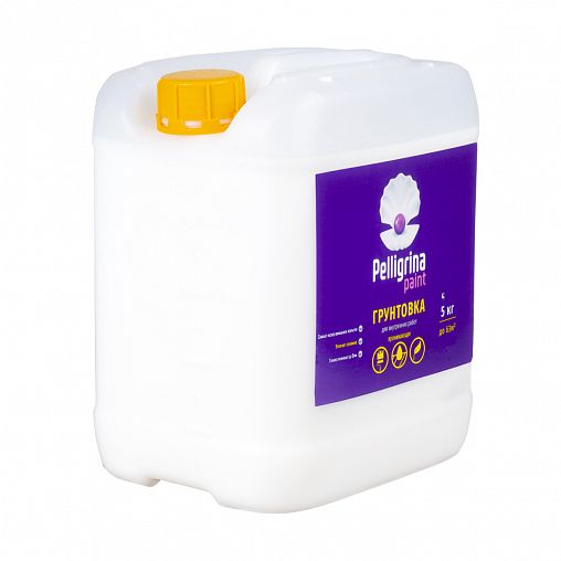 Грунтовка глубокого проникновения для внутренних работ Pelligrina Paint, 5 кг фото