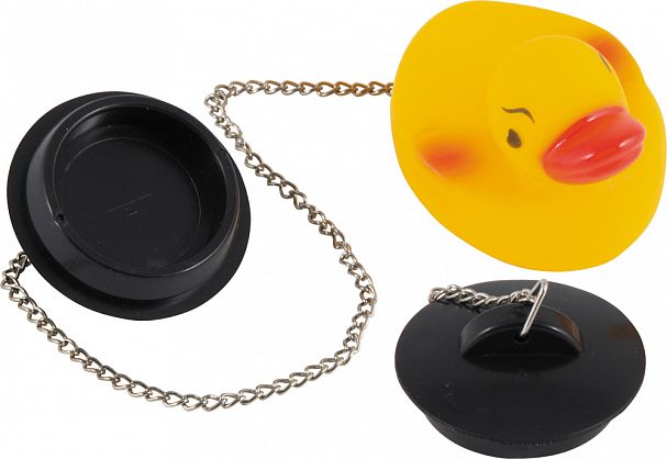 Пробка для ванны Рыжий кот Уточка фото