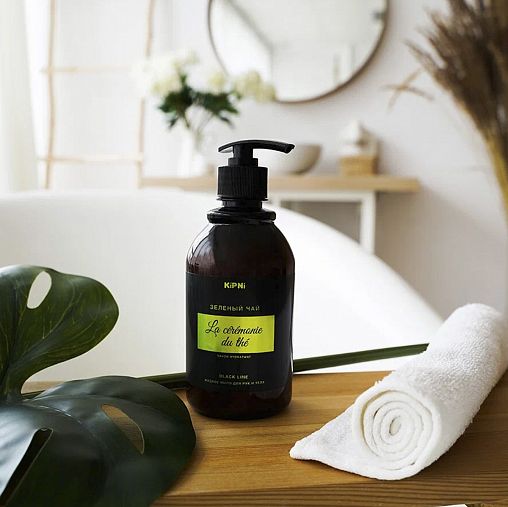 Жидкое мыло Kipni Зеленый чай, 0,38 л фото