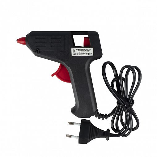 Клеевой термопистолет Кедр, для стержней 7 мм, 10 Вт фото