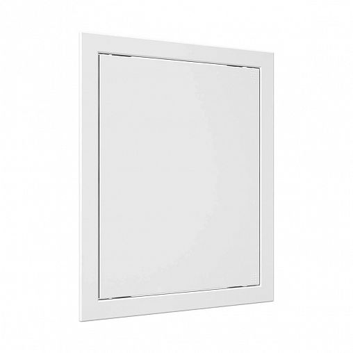 Люк-дверца ревизионная Auramax AD2530, пластик, нажимная, с фланцем 246 x 296 мм, 268 x 318 мм фото