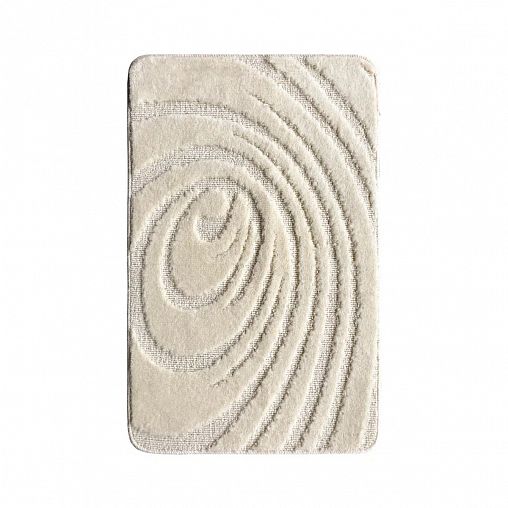 Коврик в ванную и туалет L Cadesi Lemis, 50 x 80 + 50 x 40 см, полипропилен, кремовый фото