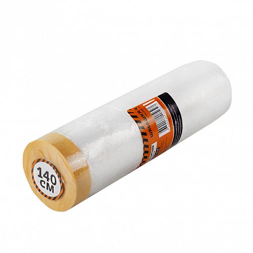 Пленка защитная Шабашка, с клеящей лентой, 1,4 x 15 м фото