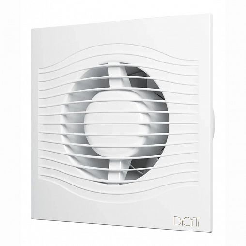Вентилятор осевой вытяжной DiCiTi SLIM 6C, с обратным клапаном, D 150 мм, 10 Вт фото