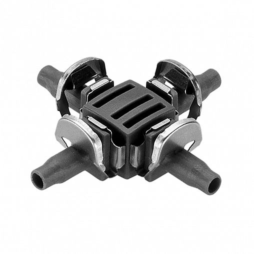 Крестовина для шланга Gardena, 3/16", набор 10 шт фото