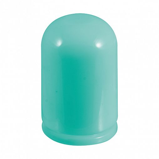 Стакан для зубочисток Рыжий кот, 5 x 5 x 7,8 см, бирюзовый фото