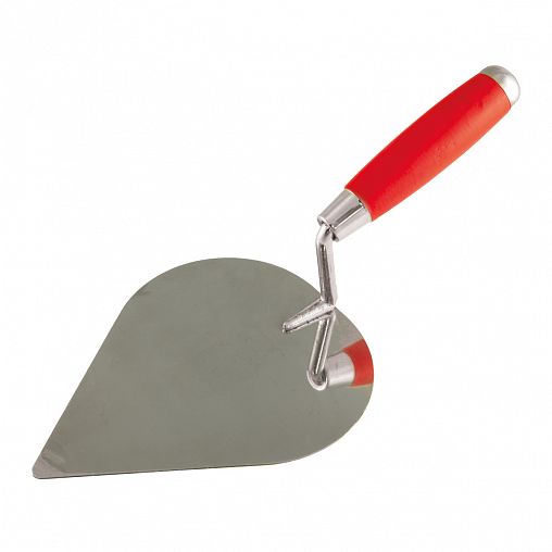 Кельма штукатура Кедр, нержавеющая сталь, деревянная ручка, 160 мм фото