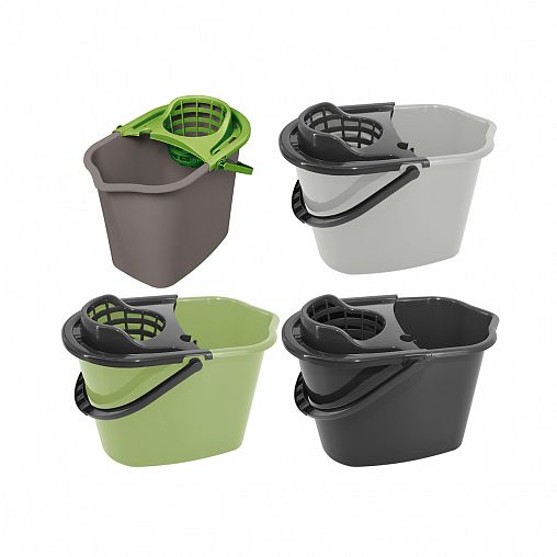 Ведро Моп с отжимом York, 10 л фото