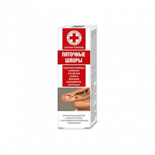 Крем-бальзам для пяток Скорая помощь Пяточные шпоры, 100 мл фото