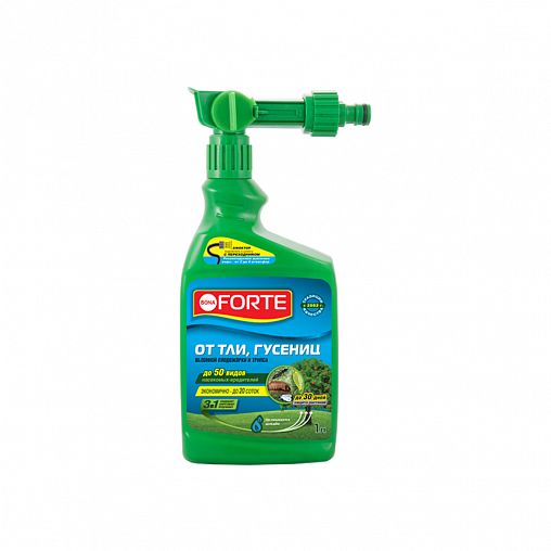 Средство от тли, гусениц и других насекомых Bona Forte, концентрат, эжектор, 1 л фото