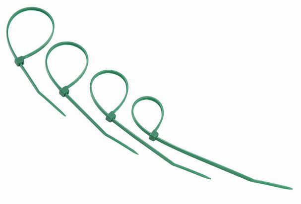 Хомут-стяжка Rexant, нейлон, 2,5 x 150 мм, 25 шт, зеленый фото