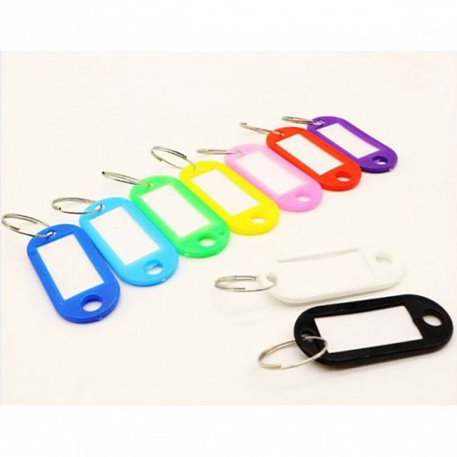 Бирки для ключей Park, 4,8 x 2,2 см, 50 шт фото