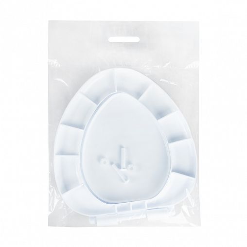 Сиденье для унитаза VIRPlast, снежно-белое фото Сиденье для унитаза VIRPlast, снежно-белое фото