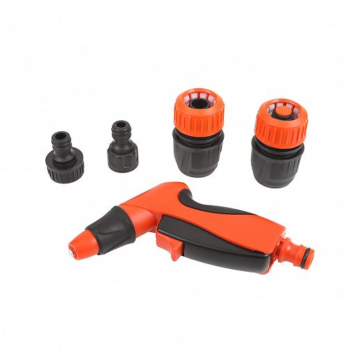 Набор для полива 3/4" Жук №3, пистолет Эрго, фитинги 1/2" - 3/4" фото