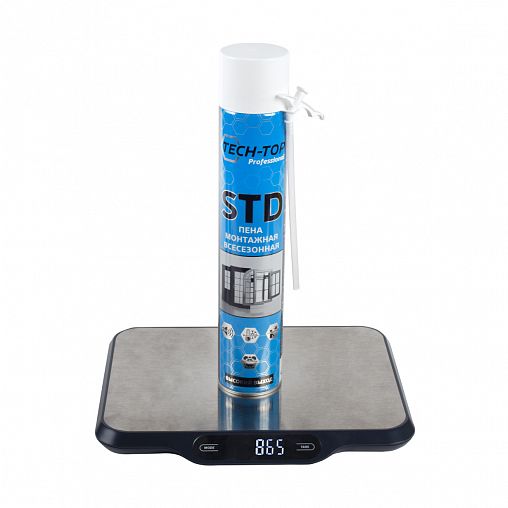 Бытовая монтажная пена Tech-Top STD, всесезонная, 740 мл фото